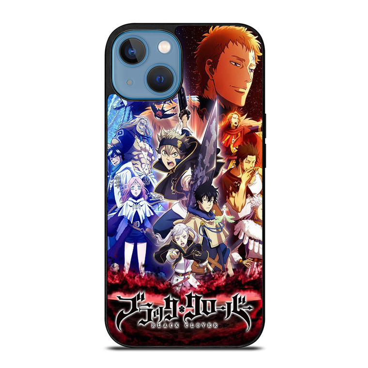 BLACK CLOVER CHARACTERS iPhone 13 Case Cover