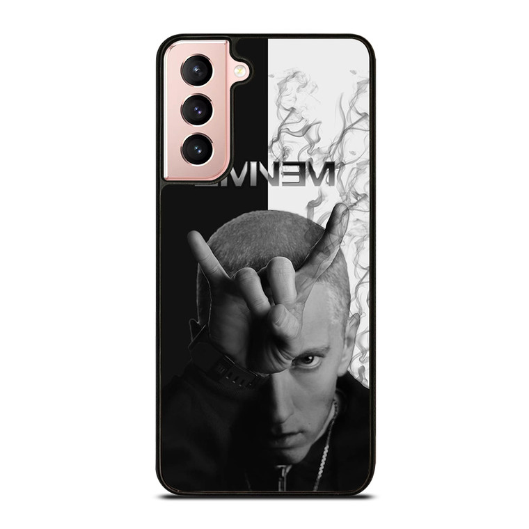 EMINEM RAPPER BLACK WHITE Samsung Galaxy S21 Case Cover