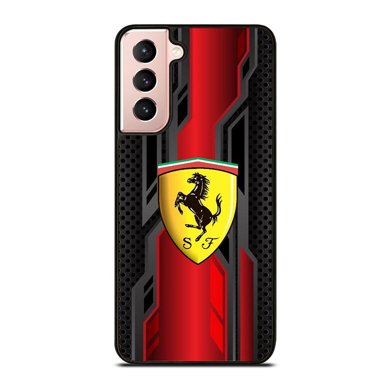 FERRARI RED LOGO Samsung Galaxy S21 Case Cover