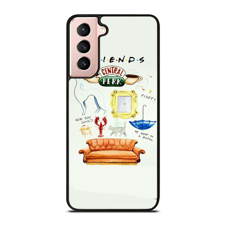 FRIENDS CENTRAL PERK ART Samsung Galaxy S21 Case Cover