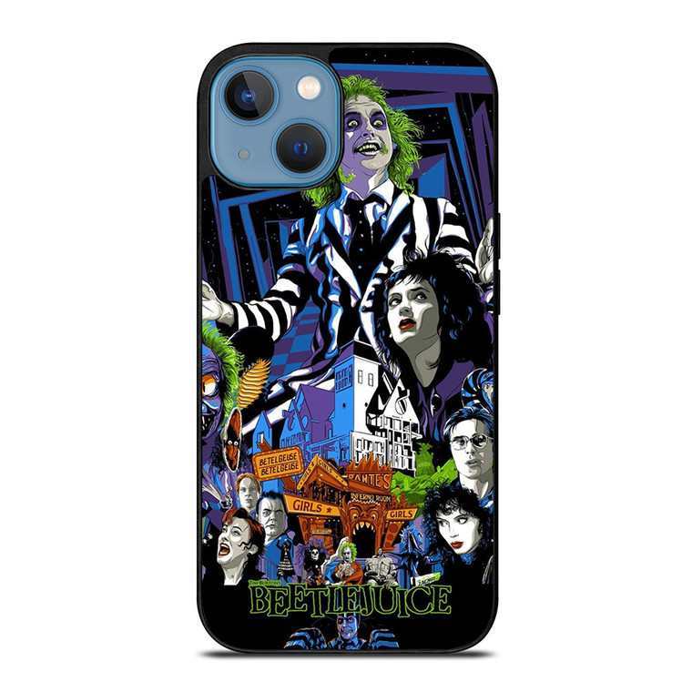 BEETLEJUICE TIM BURTON CARTOON iPhone 13 Case Cover