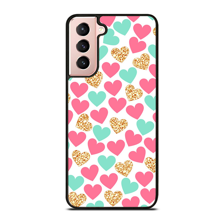 HEARTS AESTHETIC Samsung Galaxy S21 Case Cover