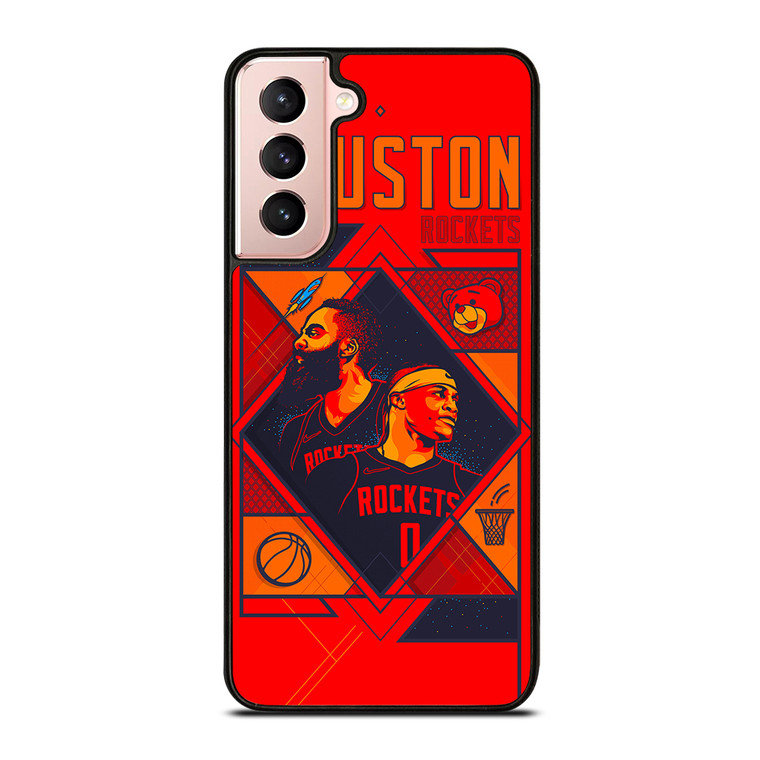 HOUSTON ROCKETS HERO Samsung Galaxy S21 Case Cover HOUSTON ROCKETS HERO Samsung Galaxy S21 Case Cover