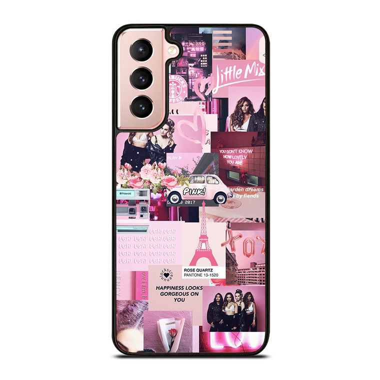 LITTLE MIX PINK COLLAGE Samsung Galaxy S21 Case Cover