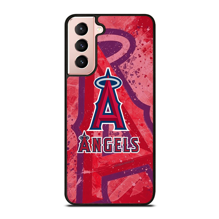 LOS ANGELES ANGELS ART LOGO Samsung Galaxy S21 Case Cover