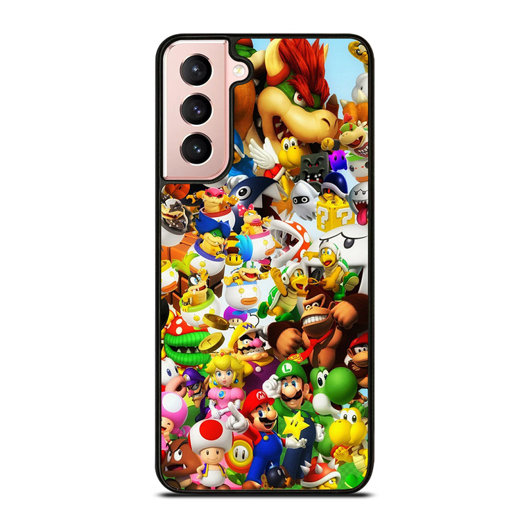 MARIO BROS ALL CHARACTER Samsung Galaxy S21 Case Cover
