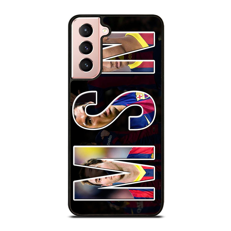 MESSI SUAREZ NEYMAR MSN 2 Samsung Galaxy S21 Case Cover