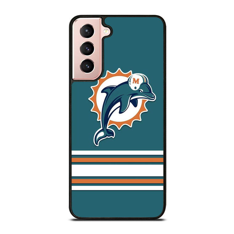 MIAMI DOLPHINS NFL ICON 2 Samsung Galaxy S21 Case Cover