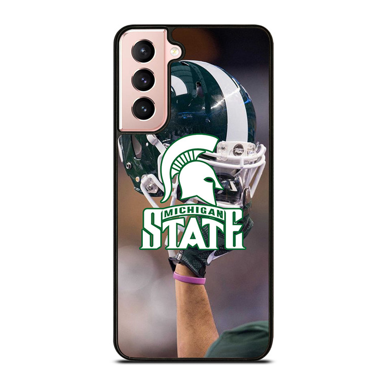 MICHIGAN STATE SPARTANS Samsung Galaxy S21 Case Cover MICHIGAN STATE SPARTANS Samsung Galaxy S21 Case Cover