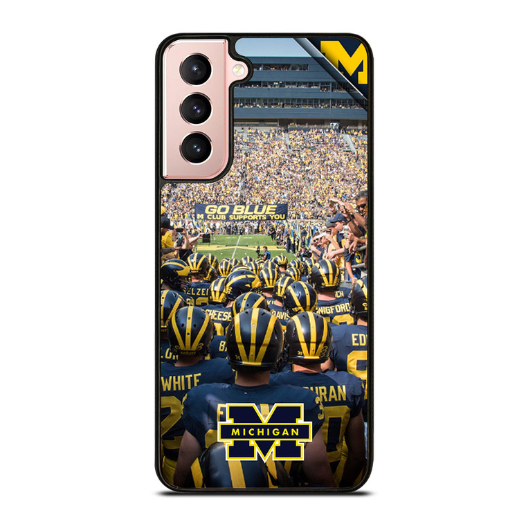 MICHIGAN WOLVERINES PRIDE Samsung Galaxy S21 Case Cover MICHIGAN WOLVERINES PRIDE Samsung Galaxy S21 Case Cover