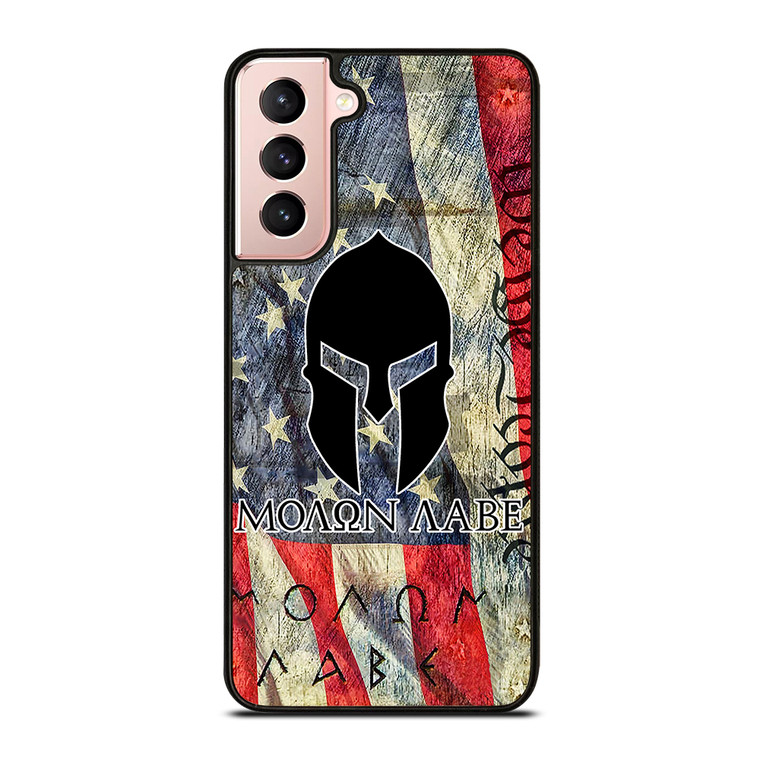 MOLON LABE AMERICAN FLAG Samsung Galaxy S21 Case Cover