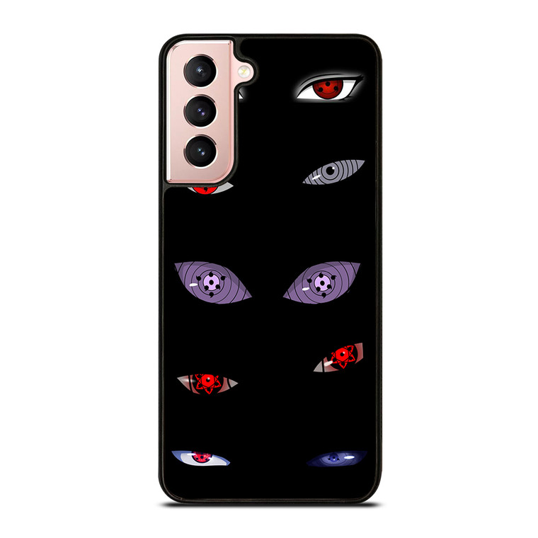 NARUTO SHARINGAN EYE COLLAGE Samsung Galaxy S21 Case Cover NARUTO SHARINGAN EYE COLLAGE Samsung Galaxy S21 Case Cover
