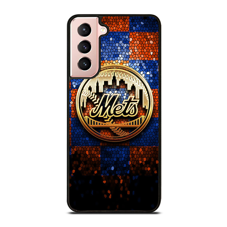 NEW YORK METS GOLD LOGO Samsung Galaxy S21 Case Cover