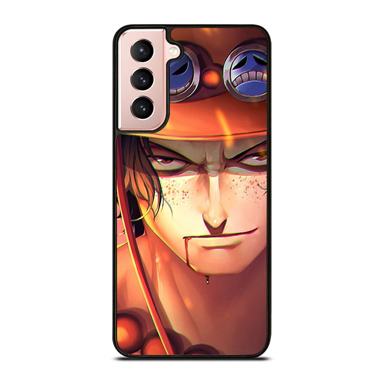 ONE PIECE ACE FACE Samsung Galaxy S21 Case Cover