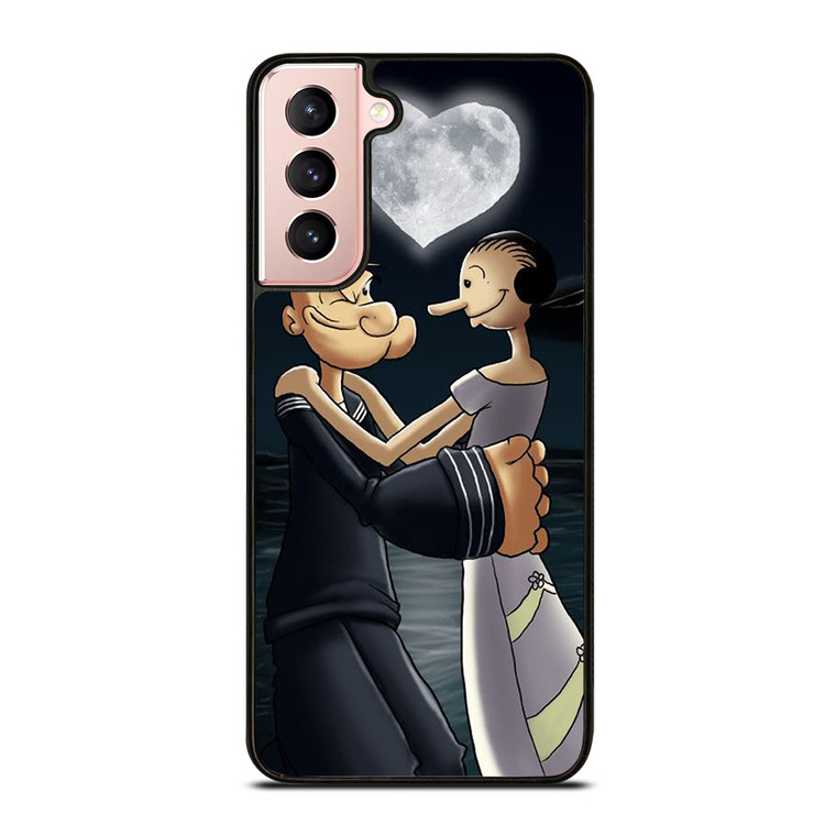 POPEYE AND OLIVE LOVE Samsung Galaxy S21 Case Cover