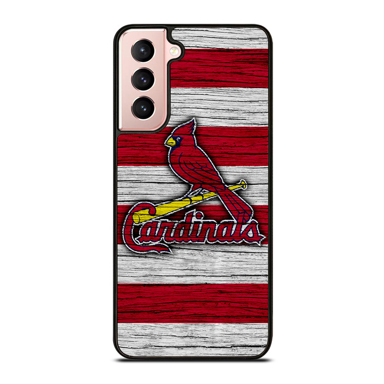 ST LOUIS CARDINALS WOODEN Samsung Galaxy S21 Case Cover