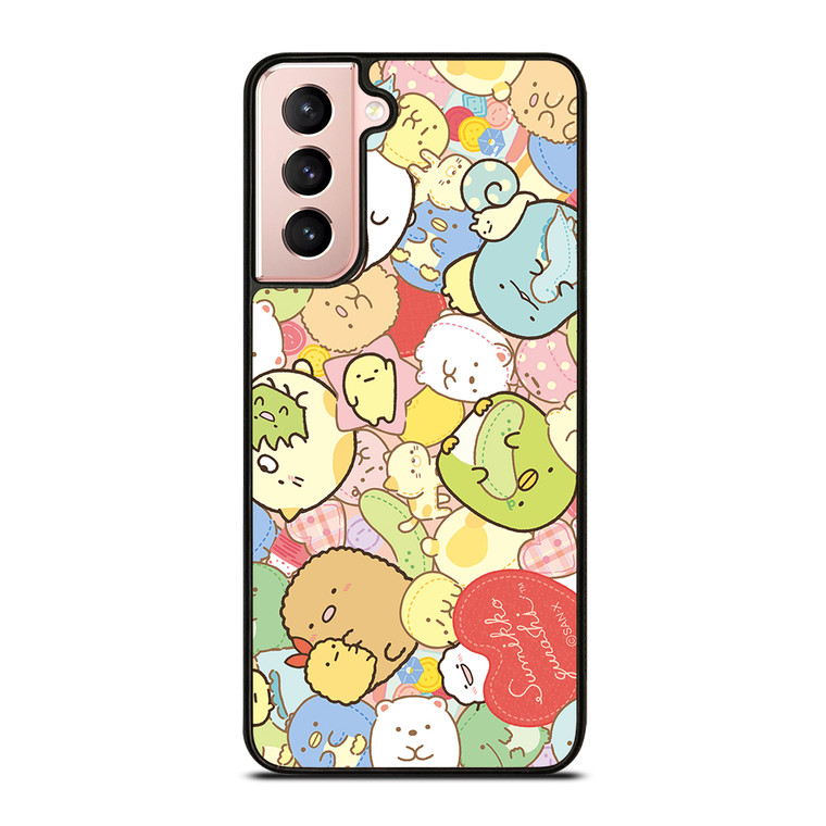 SUMIKKO GURASHI PATTERN Samsung Galaxy S21 Case Cover