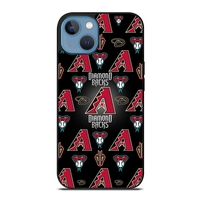 ARIZONA DIAMONDBACKS COLLAGE iPhone 13 Case Cover