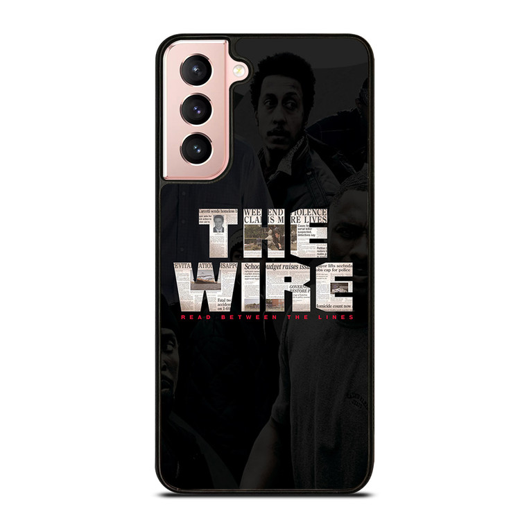 THE WIRE LOGO Samsung Galaxy S21 Case Cover