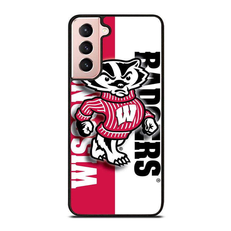 WISCONSIN BADGERS LOGO NEW Samsung Galaxy S21 Case Cover