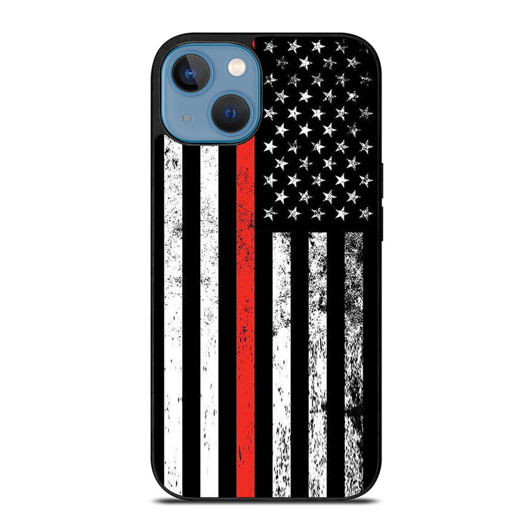 AMERICAN THIN BLACK iPhone 13 Case Cover