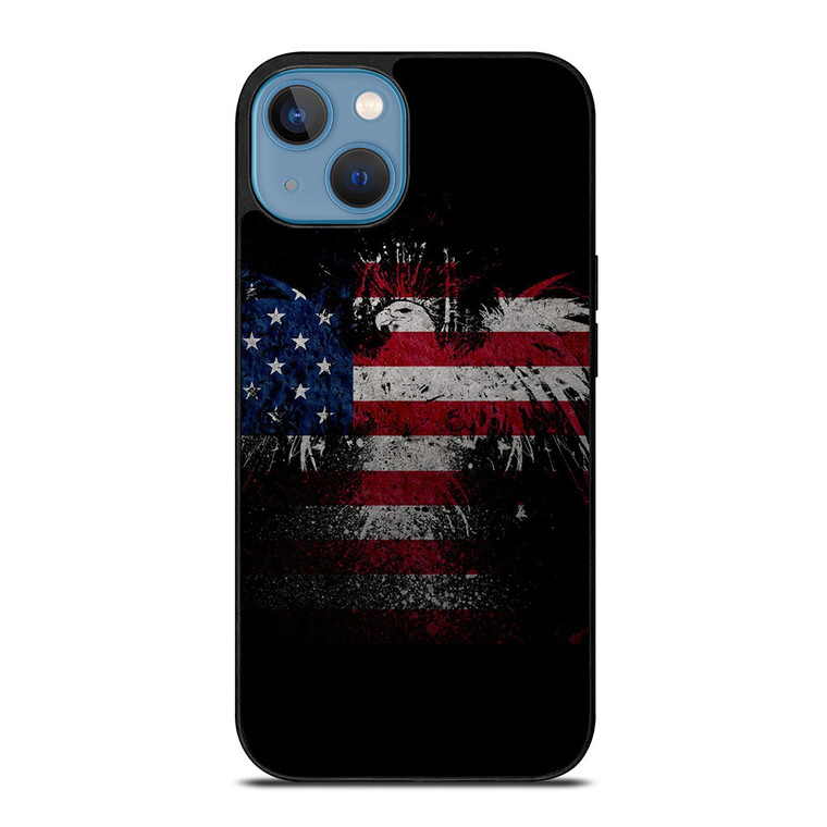 AMERICAN FLAG iPhone 13 Case Cover