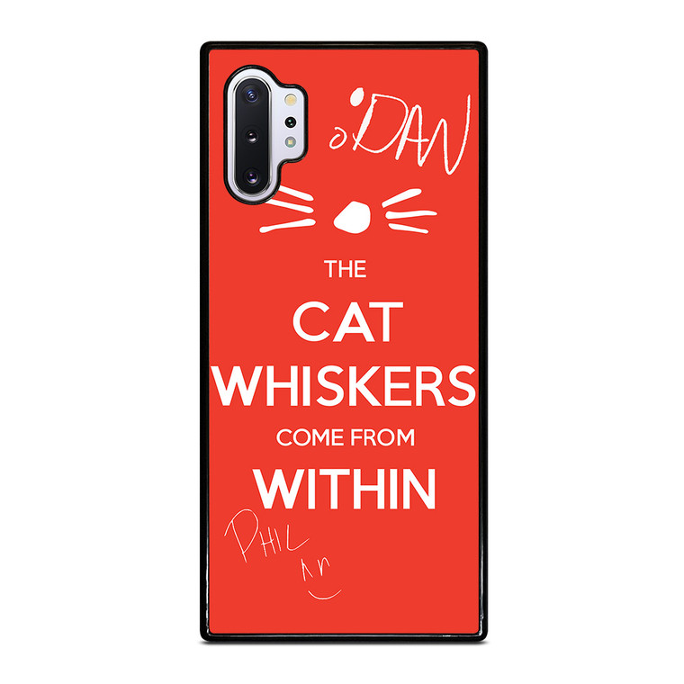 DAN AND PHIL THE WHISKERS 1 Samsung Galaxy Note 10 Plus Case Cover