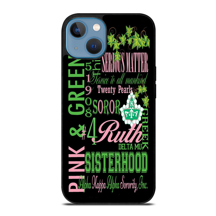 ALPHA KAPPA ALPHA 1 iPhone 13 Case Cover