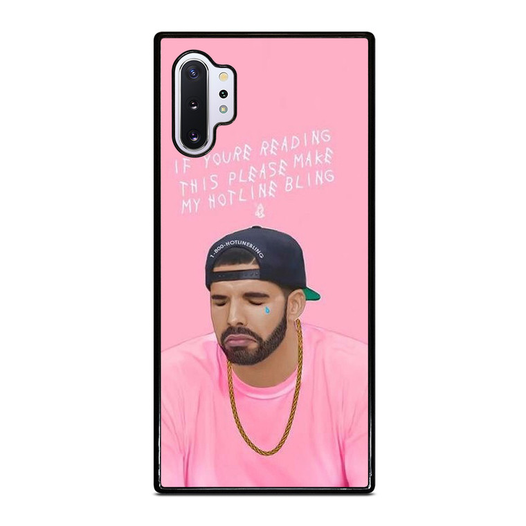 DRAKE RAPPER PINK BLINK Samsung Galaxy Note 10 Plus Case Cover
