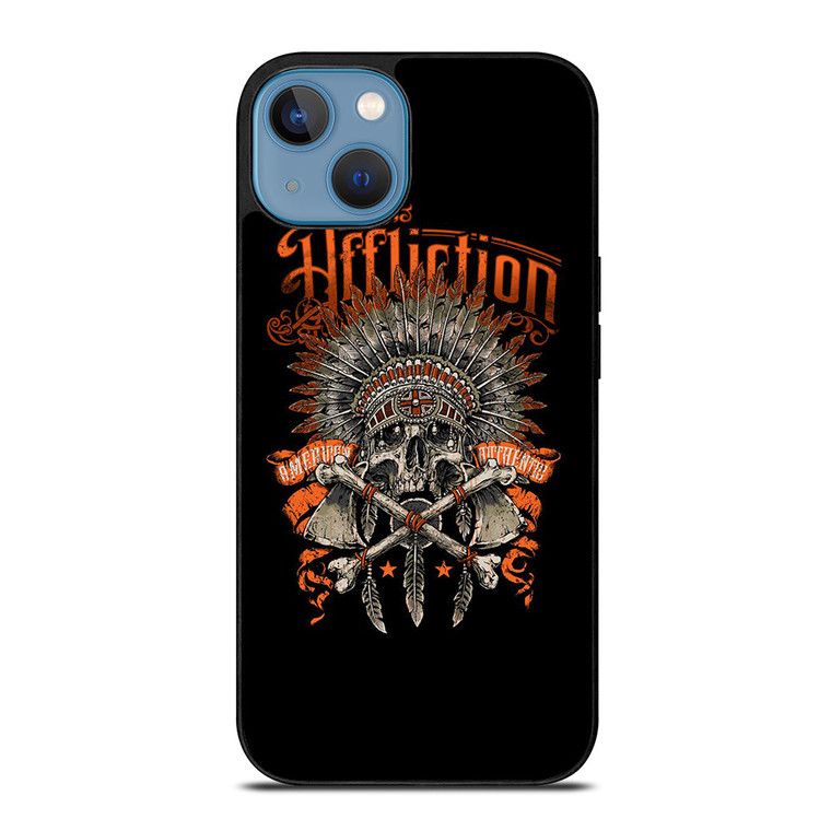 AFFLICTION SKULL iPhone 13 Case Cover