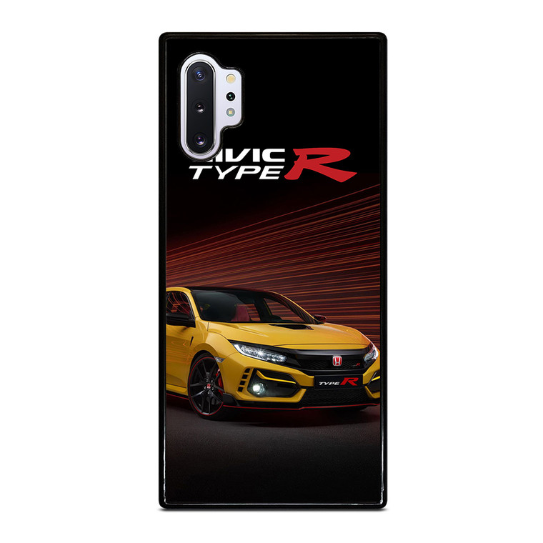 HONDA CIVIC YELLOW CAR Samsung Galaxy Note 10 Plus Case Cover