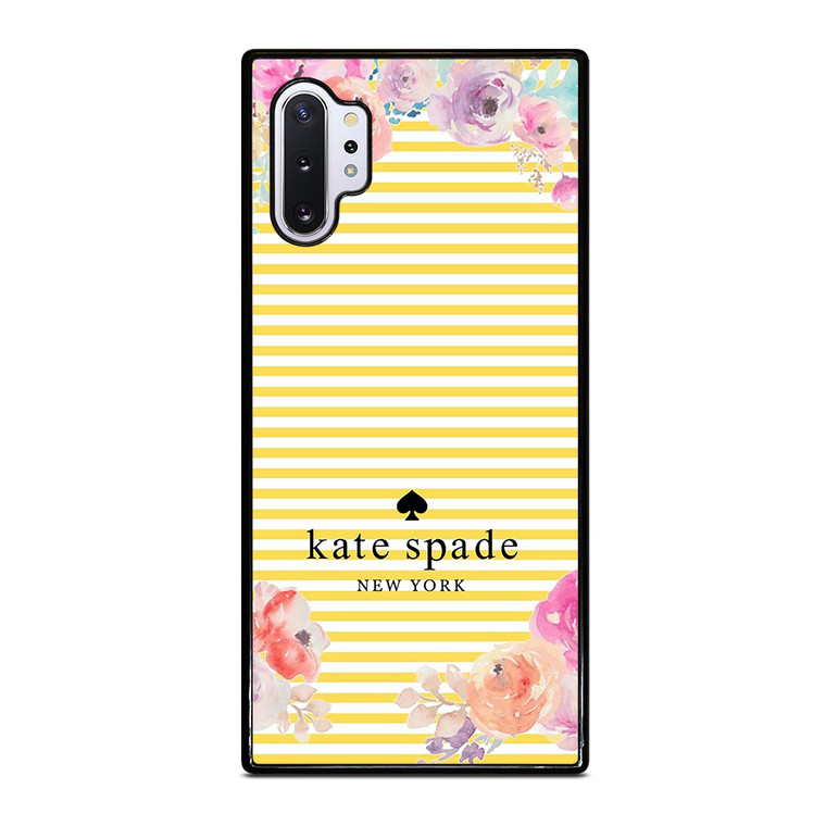KATE SPADE FLOWER STRIPE Samsung Galaxy Note 10 Plus Case Cover