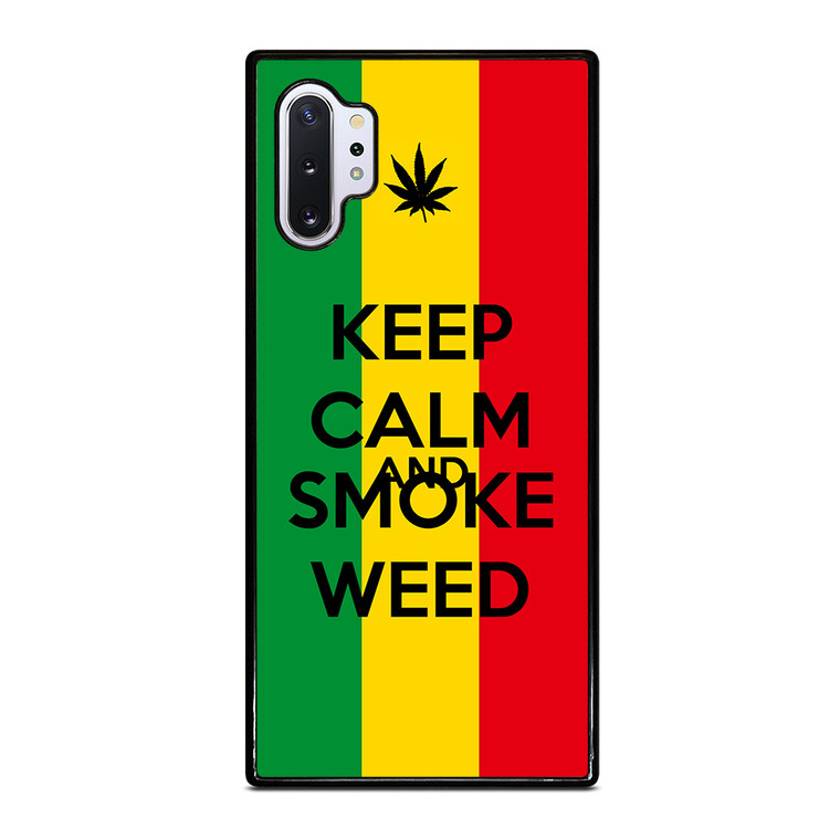 KEEP CALM AND SMOKE WEED 2 Samsung Galaxy Note 10 Plus Case Cover