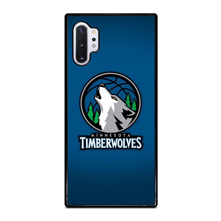 MINNESOTA TIMBERWOLVES LOGO BASKETBALL Samsung Galaxy Note 10 Plus Case Cover