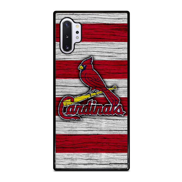 ST LOUIS CARDINALS WOODEN Samsung Galaxy Note 10 Plus Case Cover ST LOUIS CARDINALS WOODEN Samsung Galaxy Note 10 Plus Case Cover