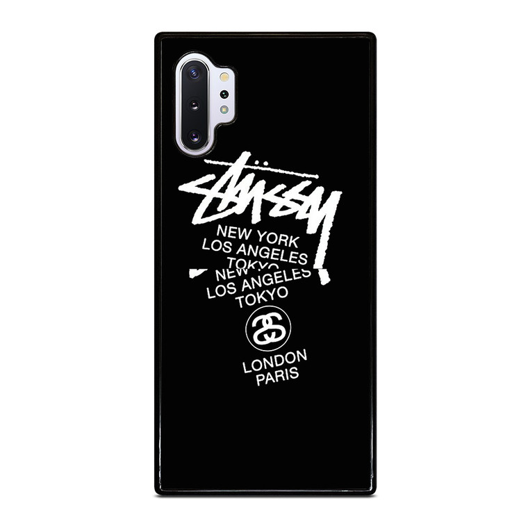 STUSSY METROPOLITAN Samsung Galaxy Note 10 Plus Case Cover STUSSY METROPOLITAN Samsung Galaxy Note 10 Plus Case Cover