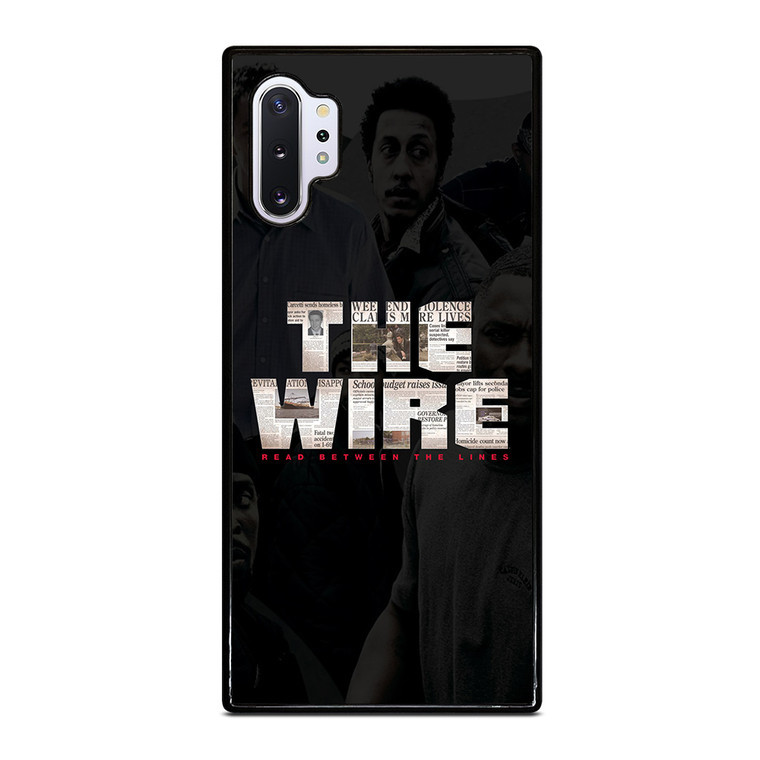 THE WIRE LOGO Samsung Galaxy Note 10 Plus Case Cover