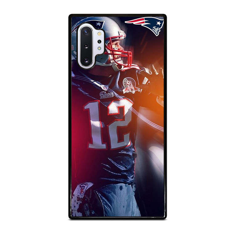 TOM BRADY GOAT PATRIOTS Samsung Galaxy Note 10 Plus Case Cover TOM BRADY GOAT PATRIOTS Samsung Galaxy Note 10 Plus Case Cover
