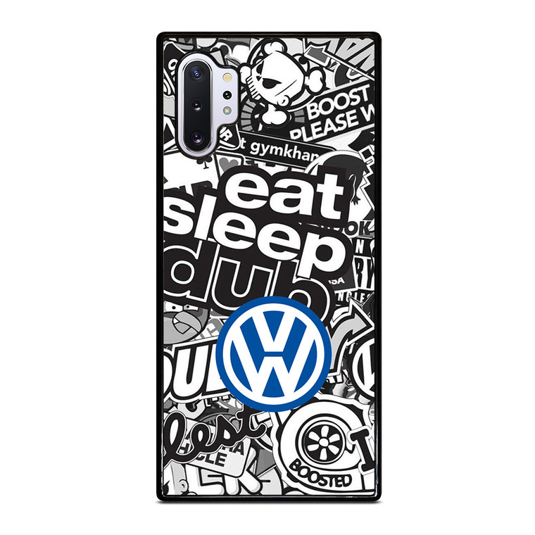 VW STICKER BOMB Samsung Galaxy Note 10 Plus Case Cover