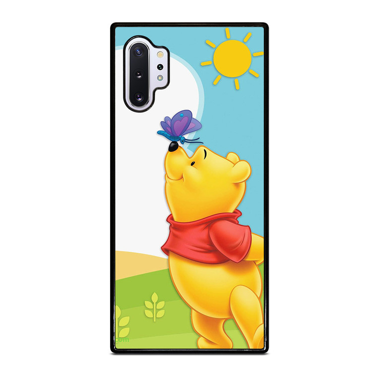 WINNIE THE POOH BUTTERFLY Samsung Galaxy Note 10 Plus Case Cover