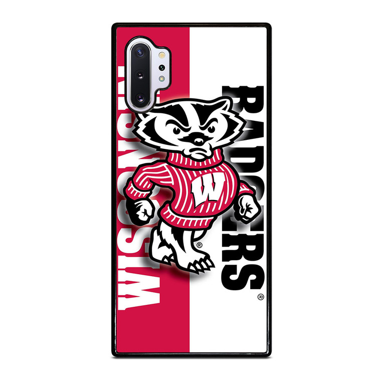WISCONSIN BADGERS LOGO NEW Samsung Galaxy Note 10 Plus Case Cover