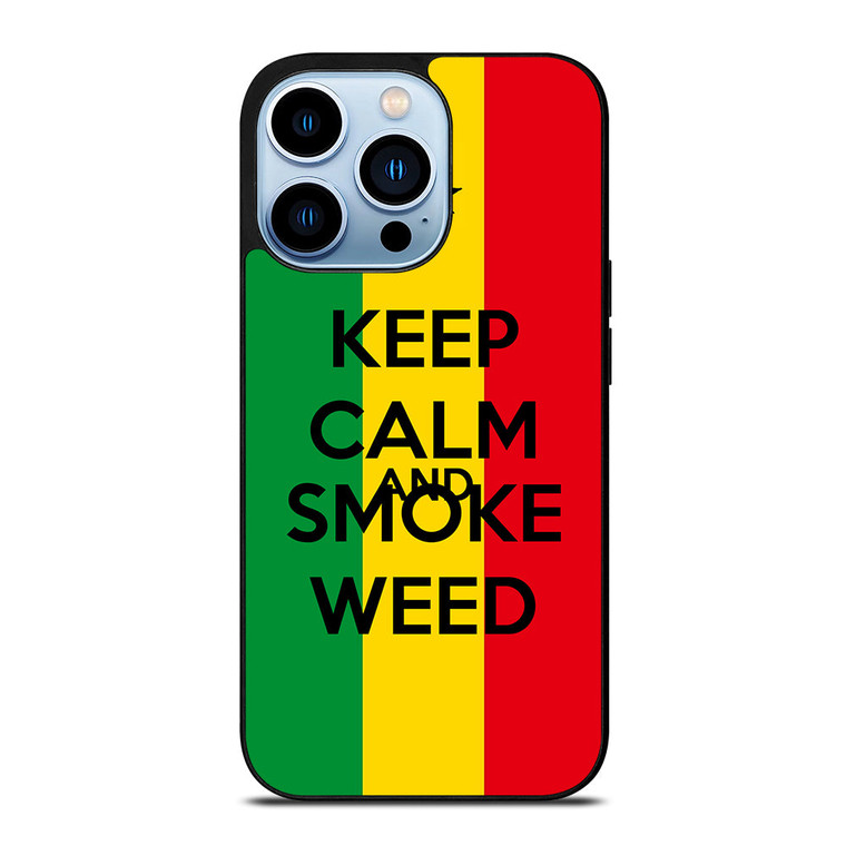 KEEP CALM AND SMOKE WEED 2 iPhone 13 Pro Max Case Cover