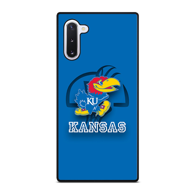 KANSAS JAYHAWKS NBA ICON Samsung Galaxy Note 10 Case Cover KANSAS JAYHAWKS NBA ICON Samsung Galaxy Note 10 Case Cover
