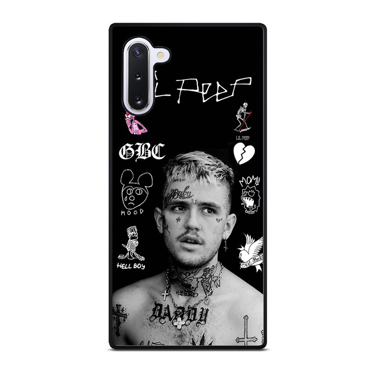 LIL PEEP RAPPER TATTOO Samsung Galaxy Note 10 Case Cover
