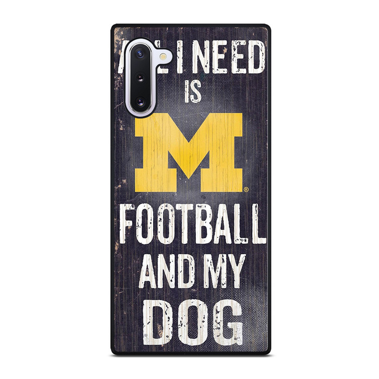 MICHIGAN WOLVERINES 5 Samsung Galaxy Note 10 Case Cover