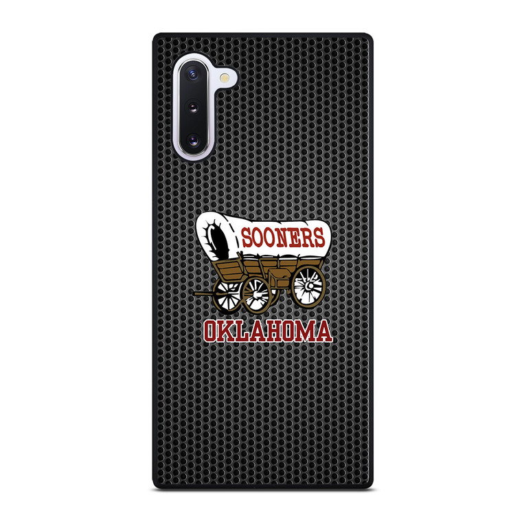 OKLAHOMA SOONERS METAL LOGO Samsung Galaxy Note 10 Case Cover