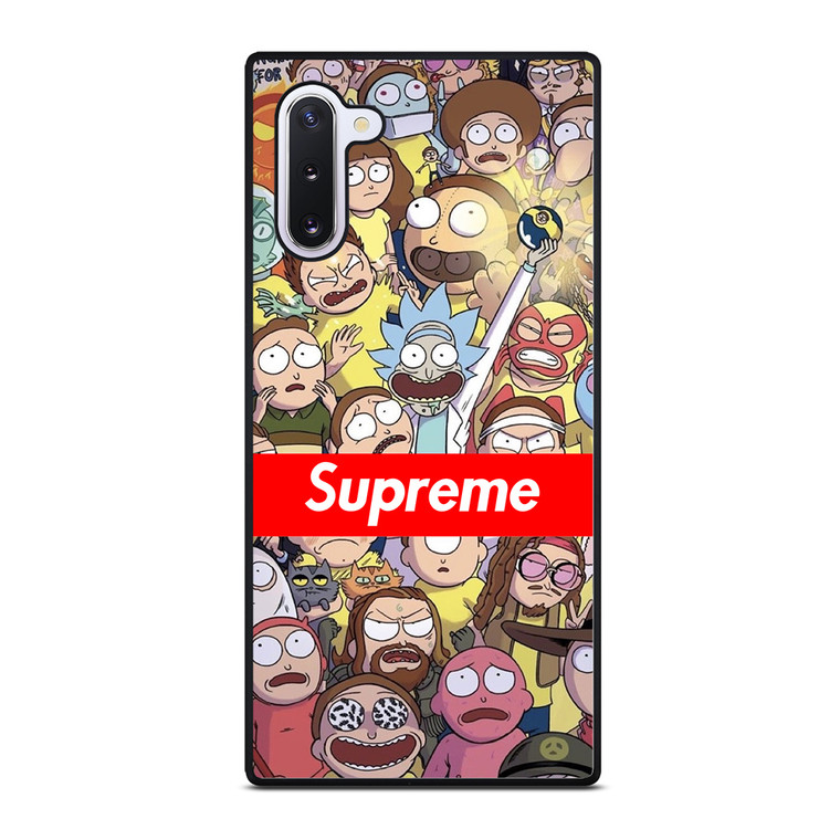 RICK AND MORTY COLLAGE Samsung Galaxy Note 10 Case Cover RICK AND MORTY COLLAGE Samsung Galaxy Note 10 Case Cover
