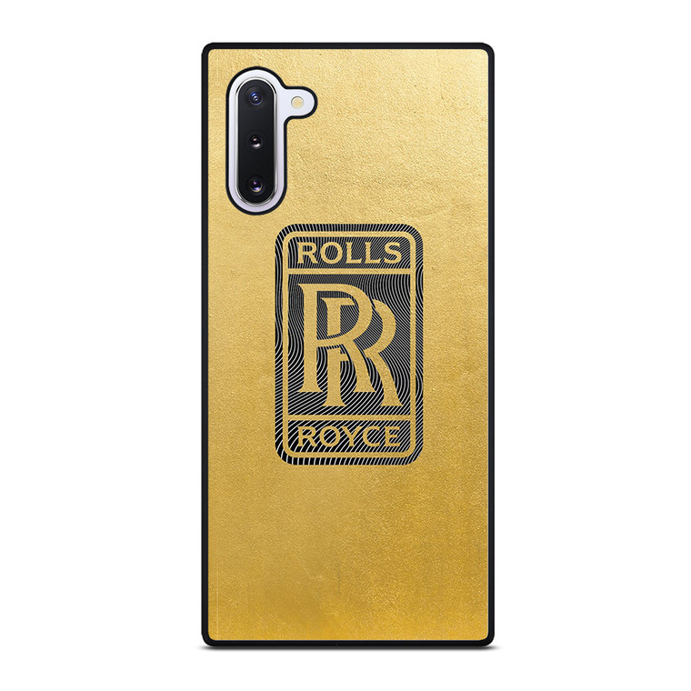 ROLLS ROYCE LOGO GOLD Samsung Galaxy Note 10 Case Cover