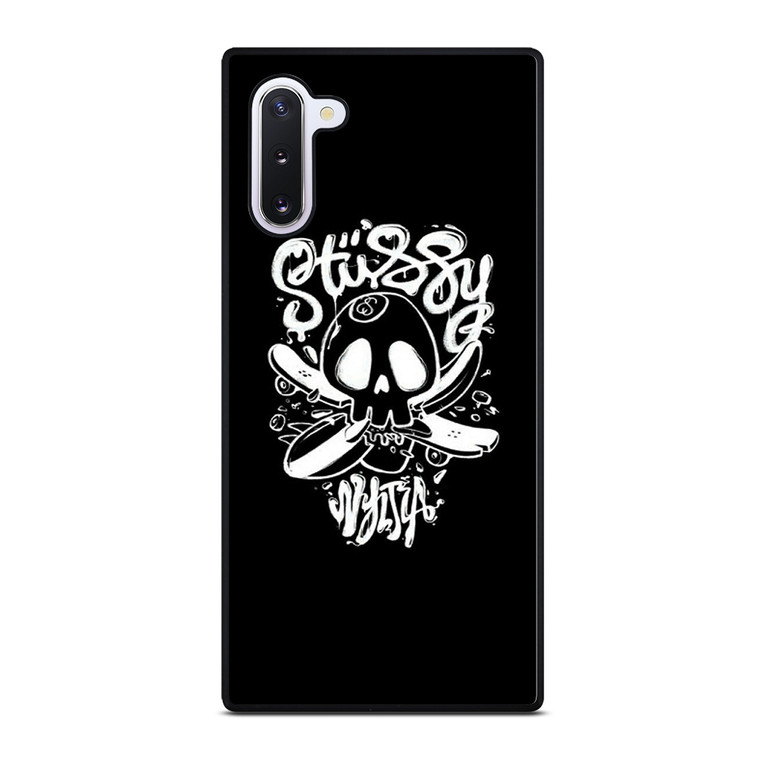 STUSSY SKULL LOGO Samsung Galaxy Note 10 Case Cover