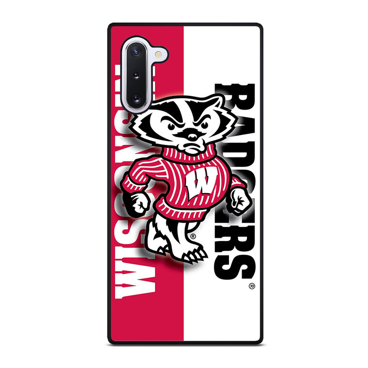WISCONSIN BADGERS LOGO NEW Samsung Galaxy Note 10 Case Cover WISCONSIN BADGERS LOGO NEW Samsung Galaxy Note 10 Case Cover